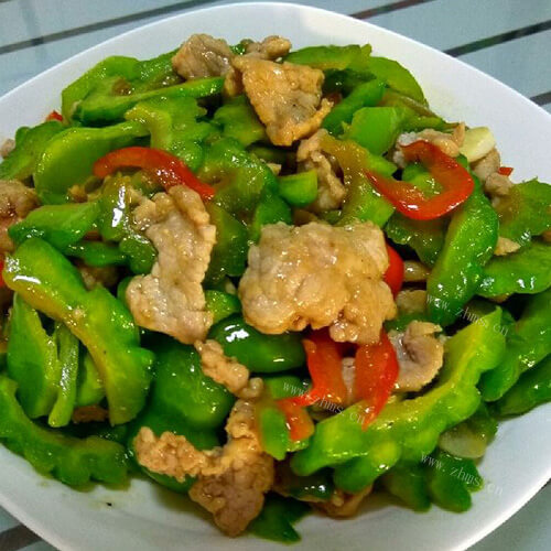 家常苦瓜炒肉的做法