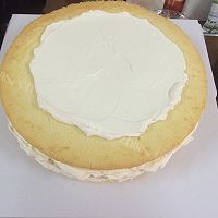 美味的双层奶油蛋糕的做法图解七