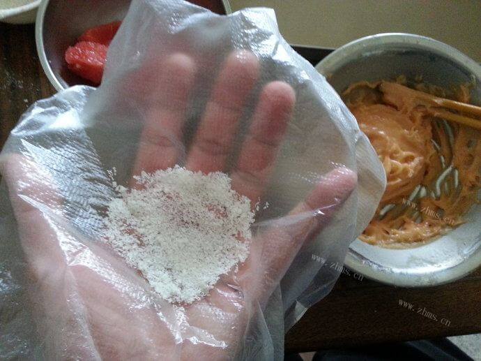 香软的果味糯米糍做法图解9)