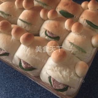 可爱的青蛙王子小面包做法图解12)