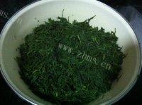 野味的茼蒿粑粑做法图解4)