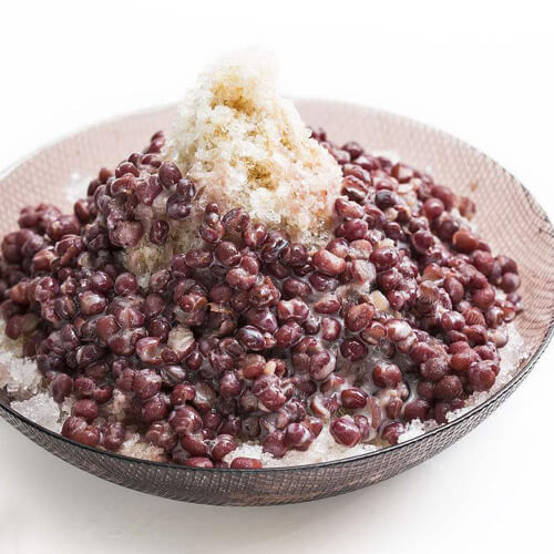 夏季福音的红豆沙冰
