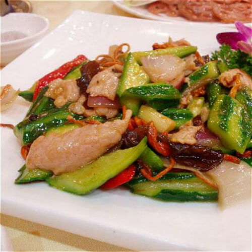 家常丝瓜炒肉
