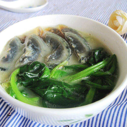 好吃的青瓜皮蛋汤