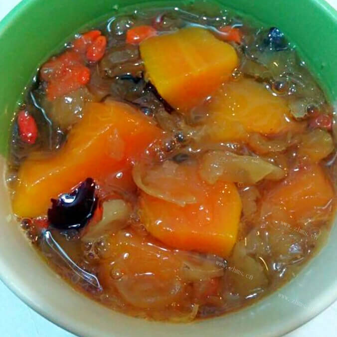 易做的木瓜枸杞糖水