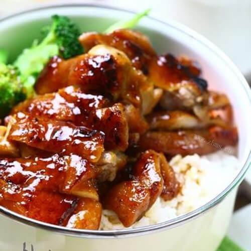 我的照烧鸡腿饭的做法