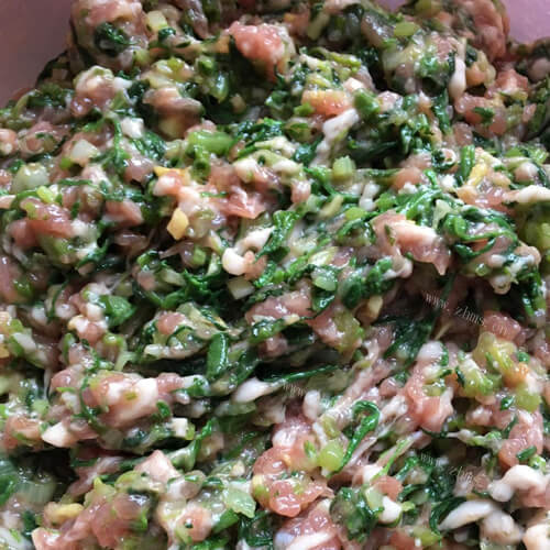 美味的猪肉白菜饺子馅做法