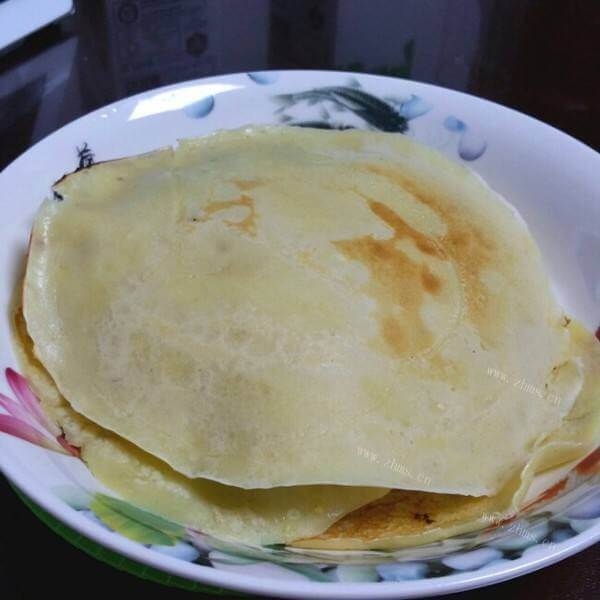 牛奶鸡蛋煎饼