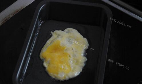 黄金猪肉青菜鸡蛋饺做法图解3)