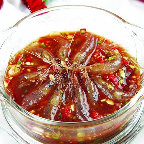美味的醉虾的做法