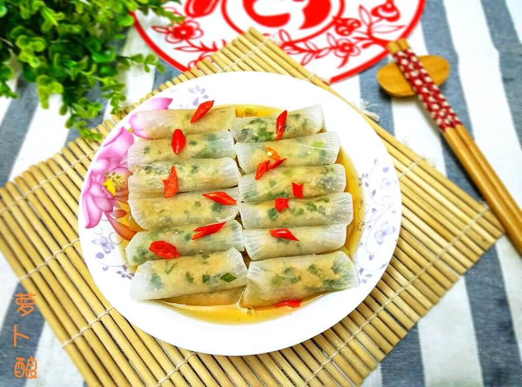 好吃的萝卜酿做法图解11)