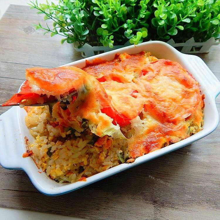 简单的焗饭的做法