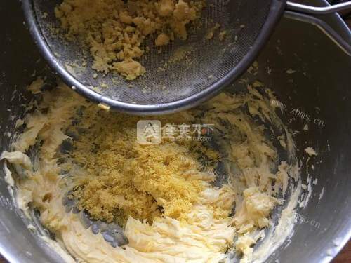 好吃的玛格丽特抹茶饼干做法图解3)