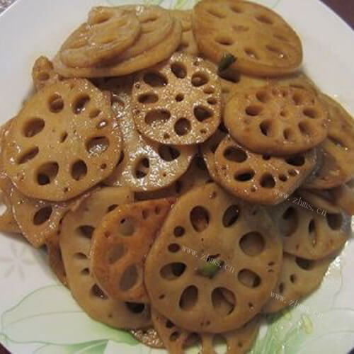 家常炒藕片的做法