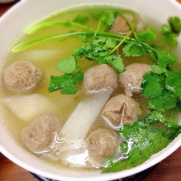 我的牛肉丸子汤的做法