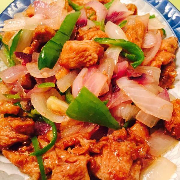 「家庭版」洋葱炒鸡肉片
