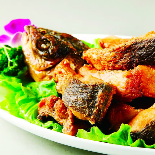 干炸黑椒鱼块（家常菜）