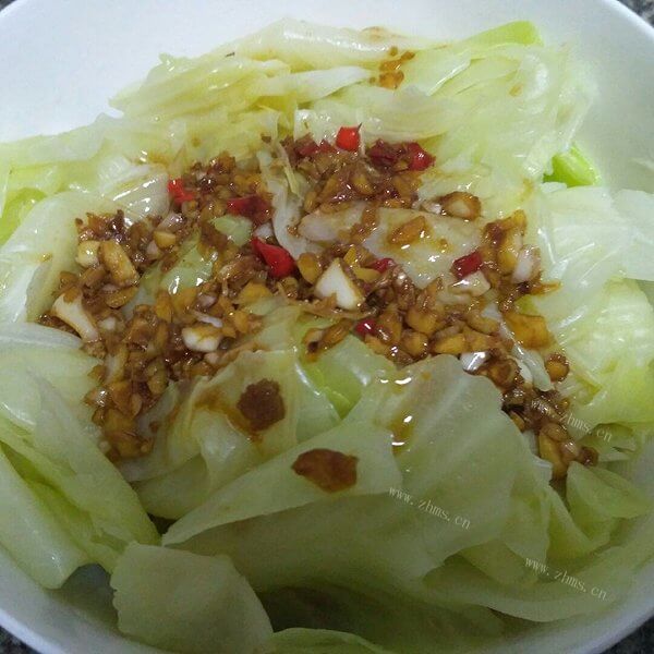 简单的凉拌包菜的做法