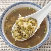 美味清爽的海带绿豆汤