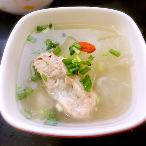 美味的冬瓜排骨汤的做法