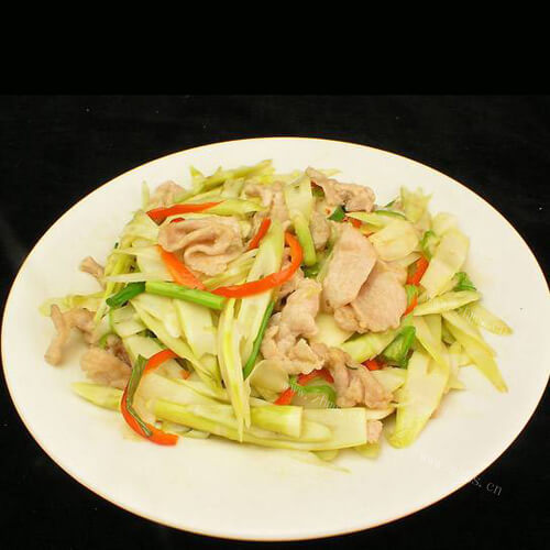 白菜炒肉