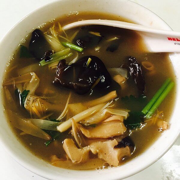 爽口酸辣肚丝汤的做法
