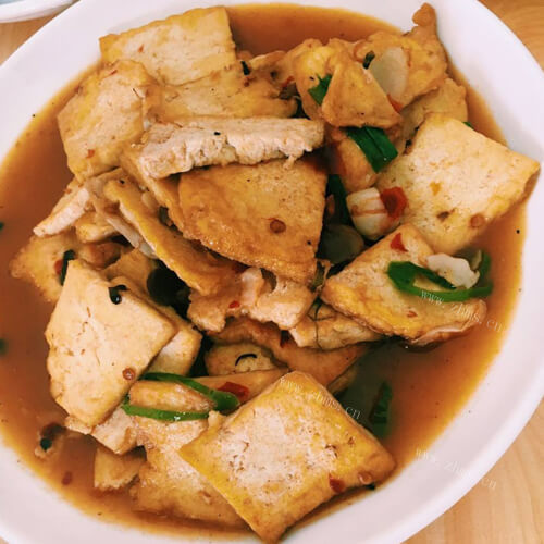 五味俱全的烧北豆腐