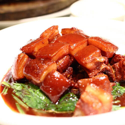 美味的玫瑰腐乳肉
