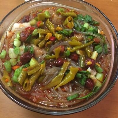 美味的重庆酸辣粉的做法