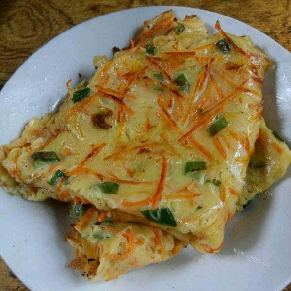 美味可口的胡萝卜丝土豆饼