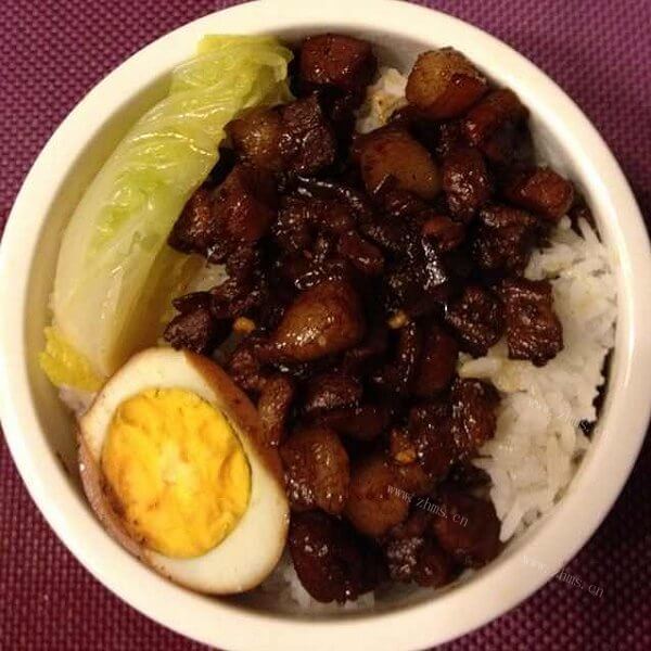 美味台湾卤肉饭的做法