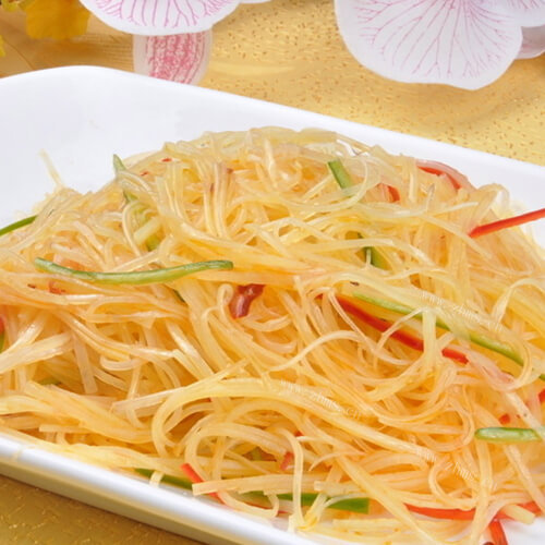 奇特的凉拌土豆丝的做法