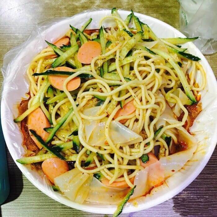 美味凉面条