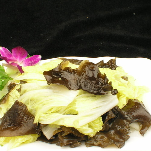 美味的炒洋白菜