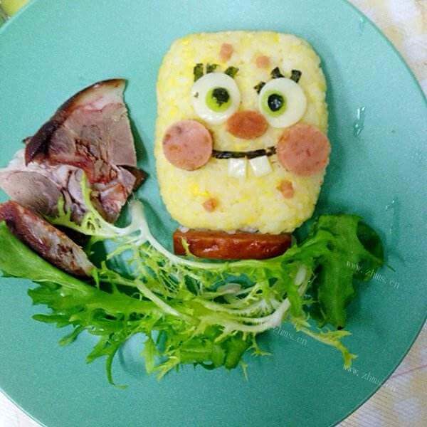 「美味可口」海绵宝宝便当