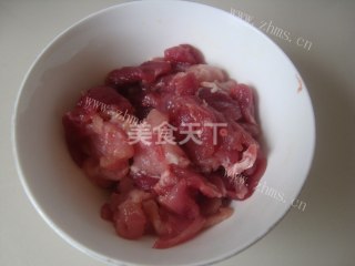 可口的蘑菇肉做法图解1)