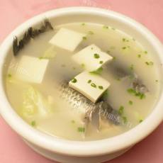 营养豆腐汤的做法