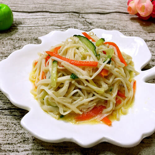 肉丝炒金针菇（懒人版）