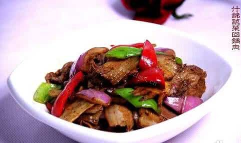 美味的麻辣什锦回锅肉做法图解7)