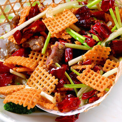 美味的锅巴肉