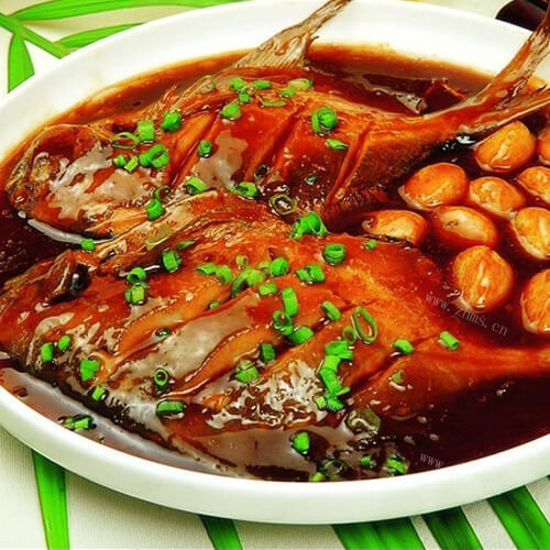 健康红烧鲳鱼