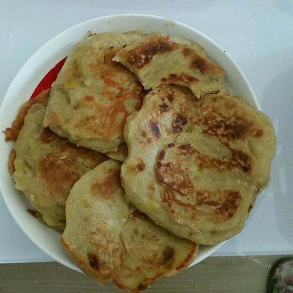 美美厨房之快手香蕉饼