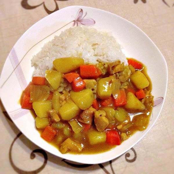 自制咖喱饭的做法 