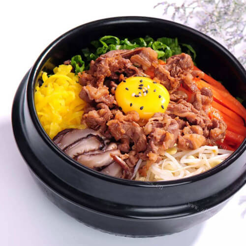 美味的石锅拌饭