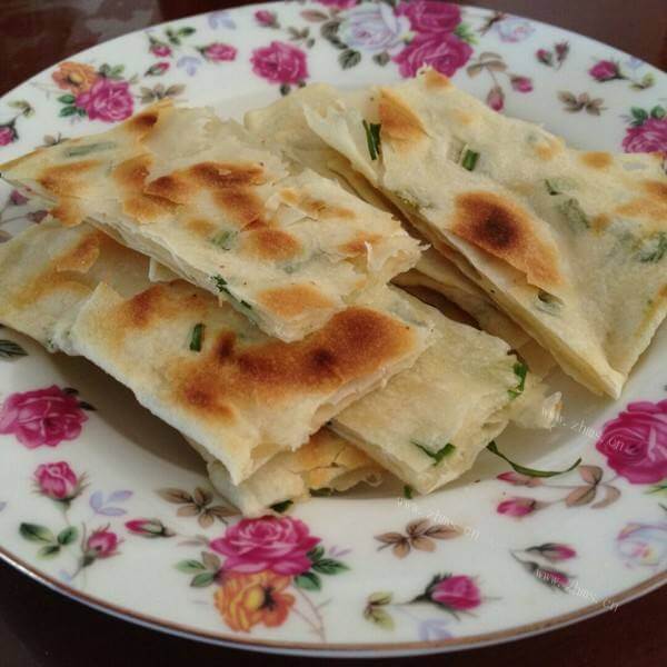 超级好吃的香葱千层饼
