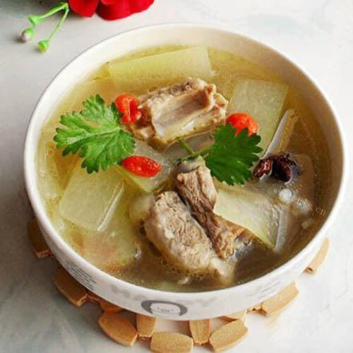 美味的冬瓜排骨