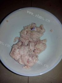 鲜美的肉泥面条做法图解2)