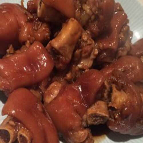 美味的酸甜猪脚