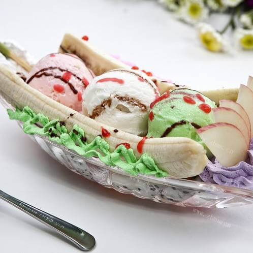 美味的香蕉船雪糕