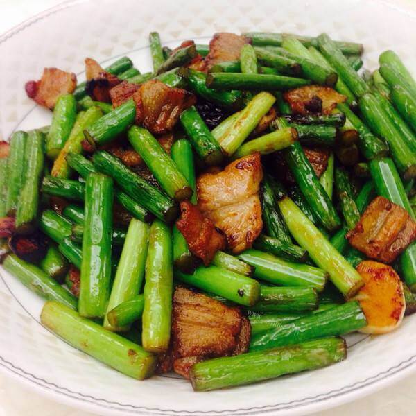 家常蒜薹炒肉